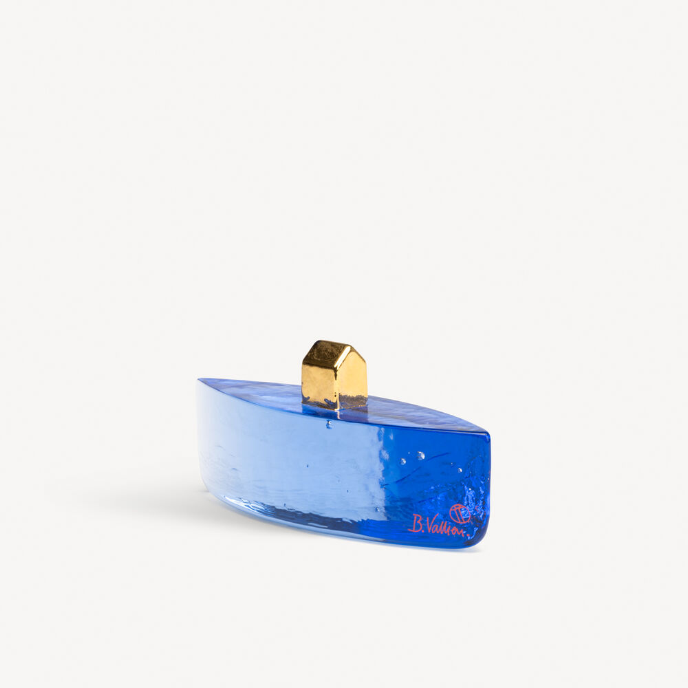 KOSTA BODA Vessel båd blå